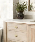 Top Shelf 10 Pack Brushed Gold Cabinet Pulls With A Slick Flat Brass Finish And Hella Sturdy Zinc Alloy Build 3 Inch Center To Center Drawer Handles on modern cabinet.