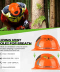 Forestry Chainsaw Helmet With Face Shield Built In Visor And Ear Muffs 4 In 1 System ANSI Z89.1 Safety Hard Hat Full Brim
