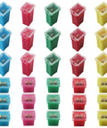 Assorted colored fuses from 2026 New Vehicle Fuse Assortment Kit 30 Piece For Cars Trucks RVs And SUVs Gear Up With 20A 30A 40A 50A 60A Fuses