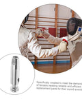 Stainless Steel Fencing Replacement Tip Practice Head For Spare Parts Durable And Reliable Training Gear For Epee And Competition Prep Ideal 