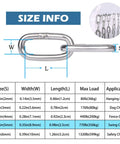 Stainless Steel Chain 3/16 Inch By 2 Ft Heavy Duty Chain Link specifications; size, max load, applications