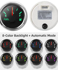Stainless Steel Fuel Sender Unit With Water Level Sensor And Gas Gauge shown in various colors for boats, cars, trucks, RVs.