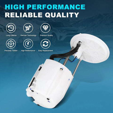 Electric Fuel Pump Module Assembly For Toyota RAV4 2009 Through 2018 2.5L L4 Direct Replacement Replaces E9003M E9004M 770200R010