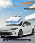 All Weather Heavy Duty Outdoor Car Cover For Exterior Protection, Premium Sedan Shield 186 To 193 Inches, sunshade feature