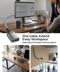 Long Reach Usb Extension Cable Male To Female Extender Cord Delivering Fast Usb 3.0 sync and Quick Power Top Ups for desk setups.