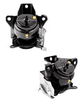 Top Tier Engine And Transmission Motor Mount Set Of Two Quick Bolt On Swap Replaces Oe 84175582 And 84175583 showing heavy duty rubber design.