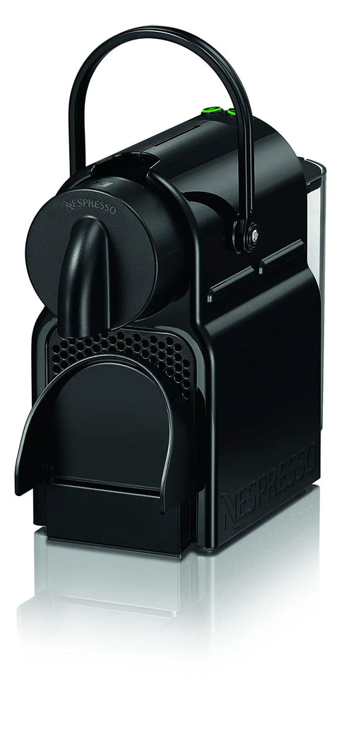 Inissia Style Espresso Machine For Home Use Compact Black Coffee Maker With Two Programmable Espresso And Lungo Buttons