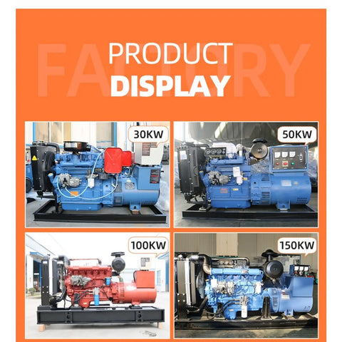 Beefy Industrial Grade Silent Portable Generator Set With High Power Output for Emergency Backup at Home or On the Jobsite product display