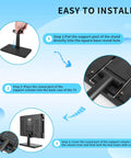 17 Inch Security Monitor For Surveillance And CCTV Wall Mount LCD With USB Video Playback HDMI AV VGA simple installation guide