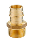 Ten Pack PEX A Full Flow Expansion Half Inch Male NPT Brass Fittings For PEX A Tubing Connection ASTM F1960 400 PSI