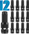 Low Voltage Wire Connectors for Outdoor Landscape Lighting 12 to 18 Gauge Waterproof Quick Lock Connectors pack of 12