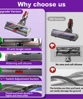 Comparison of Upgrade High Torque Vacuum Head For Dyson V10 V11 V15 SV12 SV14 SV15 SV17 SV22 SV27 SV28 SV47 Models with anti-tangle vanes