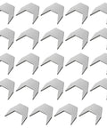 24 Pack 304 Stainless Steel Drawer Stops For Wood Dresser Cabinet Repairs Keeps Drawers Locking Down Tight Like A Champ. Set of metal drawer stops.