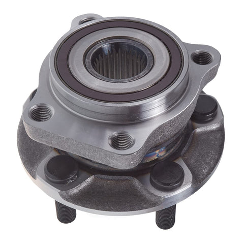 Front Wheel Hub And Bearing Assembly For Forester 2009 2014, XV Crosstrek 2013 2014, Outback Legacy 2005 2014 Pair Beefed Up OE Quality