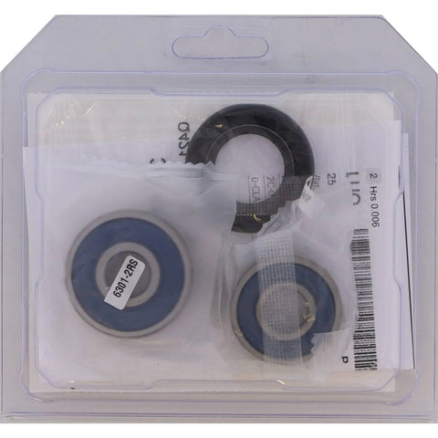 Honda Wheel Bearing Kit Replacement Dual Row TC Type Rubber Sealed Bearings With ABEC3 High Speed Bearings Includes 2 Ball Bearings And Seal Chevron SR1-2 Grease For Rust And Oxidation Protection All Weather Performance.