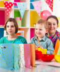 40 Pack Party Favor Bags Goodie Bags For Birthday Parties And More, Bulk Gift Bags For Baby Showers, Weddings, Holidays, 6.7x9.7 in