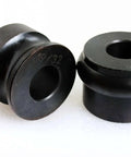 19/32 Inch Round Bead Roll Dies Set for Metal Fabrication, Pro Grade Heavy Duty Dies, black steel construction, side view