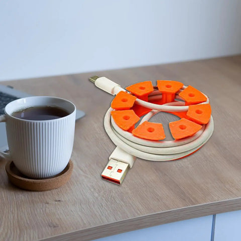 Slick Multi Layer Cable Management Box keeps your entire workspace and kitchen counter totally tangle free durable wire cover with flexible guide channel.