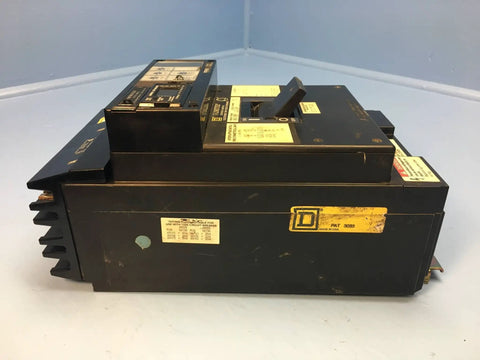 Heavy Duty 300 Amp Plug And Play Circuit Breaker Compatible With ILine Panels Featuring ILimiter Protection and showing side view with labels.