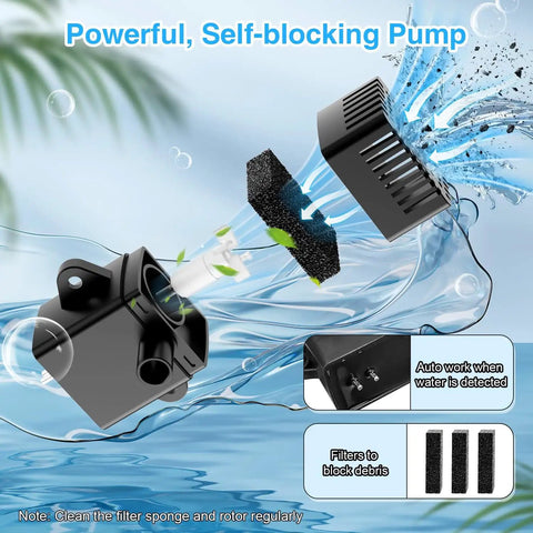 Snowflake Style Solar Fountain With LED Lights 3.5W Solar Power 2000mAh Battery 7 Nozzles For Hummingbird Garden Pool Pond Upgrade 2025 pump
