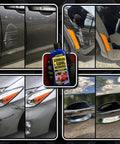 Car Scratch Remover Kit Pro Grade All In One Deep Scratch Repair Compound and Polishing Solution 8 Oz in use on vehicles
