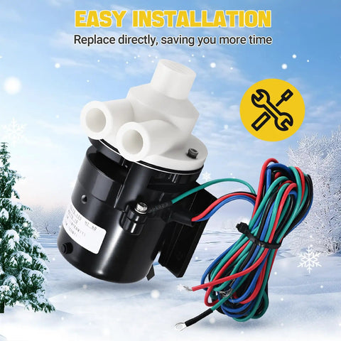 Water Pump Motor Assembly Replacement For Commercial Ice Machines Fits KM 320 KM 900 120V 60Hz 10 Watts 0.4 Amps PA0613 APTA92P10WD1 Easy Install And Durable Performance black and white motor assembly with wiring