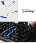 12 Pack Keyboard Lube Switch Puller Kits With Key Cap Remover Tools For Mechanical Keyboards, IC Chip Puller, Wire Shaft