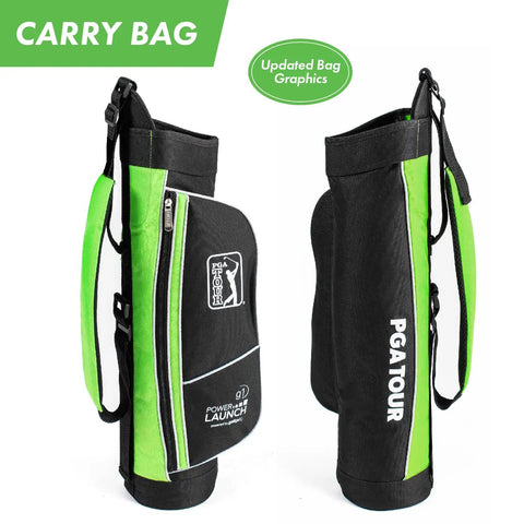 Junior Golf Club Set For Ages 3 To 5 Left Handed Beginner Starter Kit With Driver, 7 Iron, Putter And Lightweight Stand Bag, Youth Golf Clubs