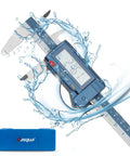 6 Inch Digital Caliper Stainless Steel IP54 Rated With Large LCD Screen And mm Fraction Conversion in protective case