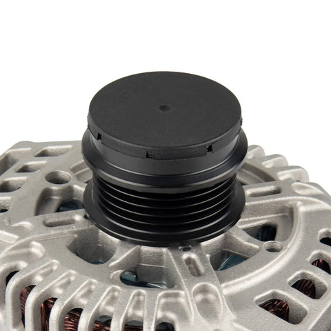 Close-up of Alternator Replacement That Delivers Solid Charging Power For 2003 To 2007 Saturn Ion Vue 2.2L L4 And 2002 To 2005 Chevy Cavalier