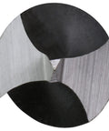 Close-up of tip from Pro Grade Brad Point Drill Bit Set With Chrome Vanadium Bits 29 Piece Imperial Range From One Sixteenth To One Half Inch