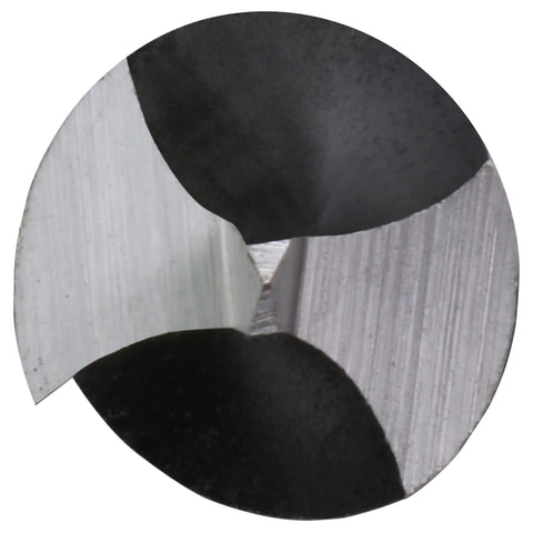 Close-up of tip from Pro Grade Brad Point Drill Bit Set With Chrome Vanadium Bits 29 Piece Imperial Range From One Sixteenth To One Half Inch
