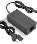 Heavy Duty Recliner Power Cord 2 Pin Adapter For Lift Chair Replacement with dual output cables and power button.