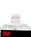 Top view of DP110 Gray Flexible Two Part Epoxy Adhesive, black and white Duo-Pak with red logo.