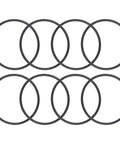8 Pack Replacement O Ring For CLX200K Hayward Pool Chlorinator Lid CL200 CL220 Exact Fit Premium Heavy Duty Rubber Built Tough For A Pro Grade Seal Easy Install Leak Proof Performance, 8 black rubber O rings