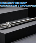 Set of Shaft Collars One Half Inch Bore, One Inch Outer Diameter, Five Sixteenth Inch Height, Carbon Steel, Silver Finish, Pack of Four, Great Gear for Wheelbarrows, Industrial Machinery, Tools and DIY Projects on steel shaft