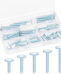 40-Piece Tee Bolts Set With 5 Sizes 1/4-20 T Bolts For T Track And T-Slot Systems in storage case