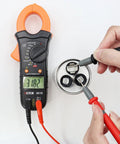 Oval Run Capacitor 30/5MFD 370V 440VAC CBB65S For Air Conditioners And Condensers 50/60Hz Heat Pumps on multimeter test