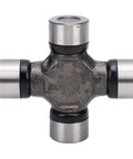 Universal Joint Kit For Spicer 1310 1350 U Joints Built To Last Replacement With Strap And U Bolt Kit Heavy Duty Forged Steel Construction Easy Lubrication Via Side Grease Fitting Works With Auto Drive Systems, forged steel cross joint