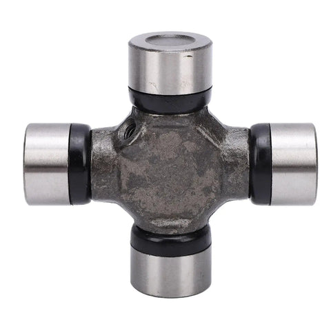 Universal Joint Kit For Spicer 1310 1350 U Joints Built To Last Replacement With Strap And U Bolt Kit Heavy Duty Forged Steel Construction Easy Lubrication Via Side Grease Fitting Works With Auto Drive Systems, forged steel cross joint