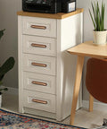 Solid Brass And Wood Cabinet Pulls Five Pack Three And Three Quarter Inch Center To Center Dresser Drawer Handles on white chest