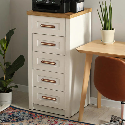 Solid Brass And Wood Cabinet Pulls Five Pack Three And Three Quarter Inch Center To Center Dresser Drawer Handles on white chest