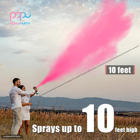 Ultimate Gender Reveal Fire Extinguisher Color Blaster Kit Featuring Safe Pink And Blue Powder Shoots Up To Ten Feet For An Hype Party Announcement That Sets The Vibe For Your Big Day