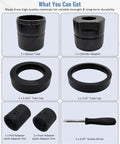 Leaf Spring Pin And Bushing Adapter Service Tool Kit for Heavy Duty Semi Trucks and Equipment starter set components