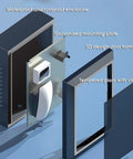 Heavy Duty Ev Charger Protection Box Wall Mount Storage Locker Featuring Integrated Cable Management with a galvanized mounting plate.