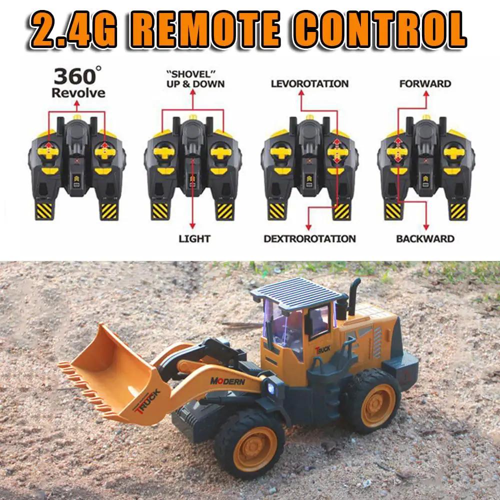 Dope 1/14 Scale RC Wheel Loader with 9-Channel Remote ✓