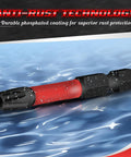 Security Torx Bit Set For Impact Driver, 29 PCs, T5 To TT40, S2 Steel with anti-rust coating and water droplets.