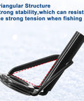 8 Piece Fishing Rod Tip Repair Kit With Stainless Steel Frame And Wear Resistant Ceramic Rings For Quick Fixes And Long Lasting Durability Includes Sizes 1.8x6 2.0x6 2.2x6 1.8x8 2.0x8 2.2x8 2.4x8 2.6x8 triangular rod tip guide with ceramic ring