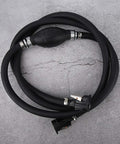 Durable Boat Fuel Line 3 Eighth Inch By 7 Feet With Primer Bulb Ball Pump Marine Gas Hose Alcohol Resistant Marine Grade