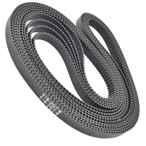 Timing Belt Kit 6mm And 9mm Wide Rubber Belt 578 2GT 289 Teeth With Pulley Flanges Includes 5 Pieces